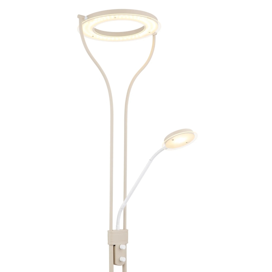 Globo - LED Stmívatelná stojací lampa LED/20W/230V + LED/4W 3000K