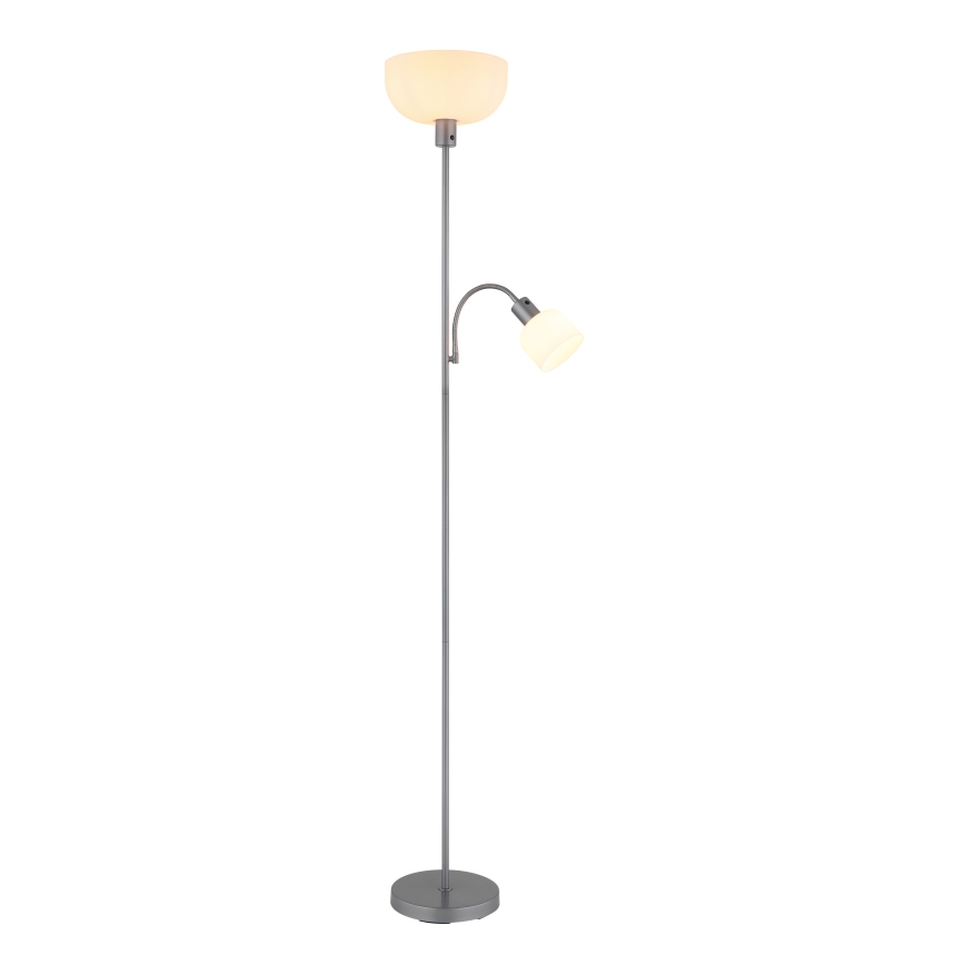 Globo - Stojací lampa 1xE27/40W/230V + 1xE14/25W