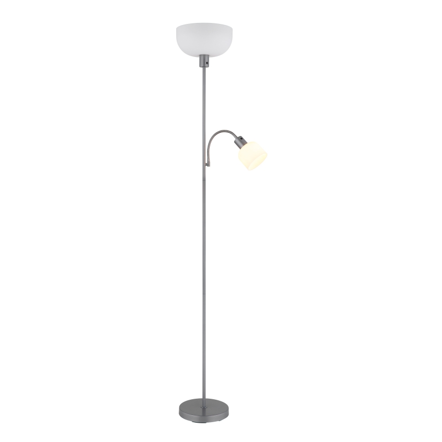 Globo - Stojací lampa 1xE27/40W/230V + 1xE14/25W