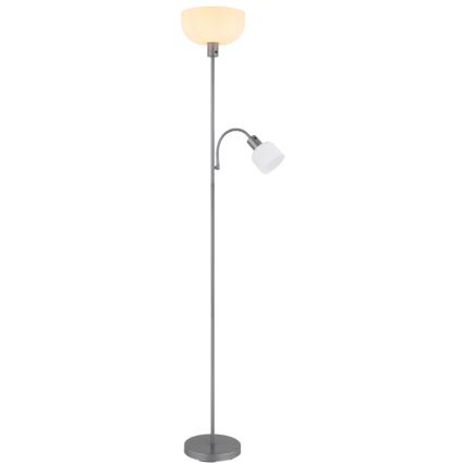 Globo - Stojací lampa 1xE27/40W/230V + 1xE14/25W
