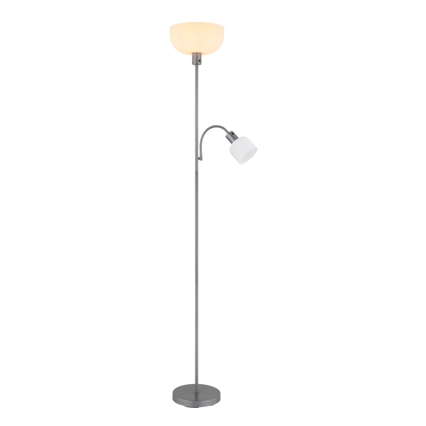 Globo - Stojací lampa 1xE27/40W/230V + 1xE14/25W