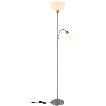 Globo - Stojací lampa 1xE27/40W/230V + 1xE14/25W