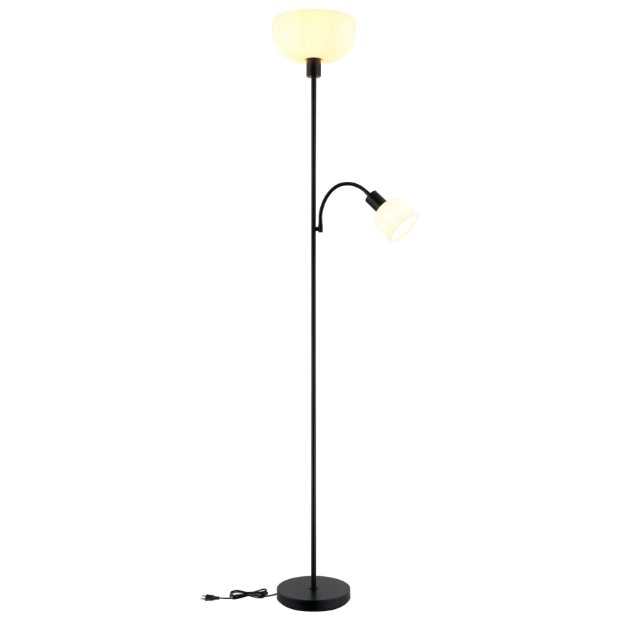 Globo - Stojací lampa 1xE27/40W/230V + 1xE14/25W