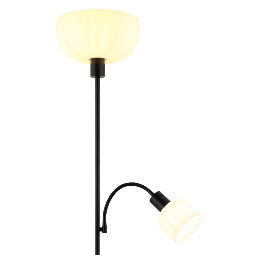 Globo - Stojací lampa 1xE27/40W/230V + 1xE14/25W