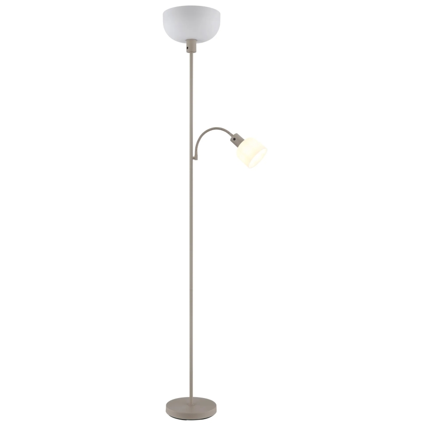 Globo - Stojací lampa 1xE27/40W/230V + 1xE14/25W