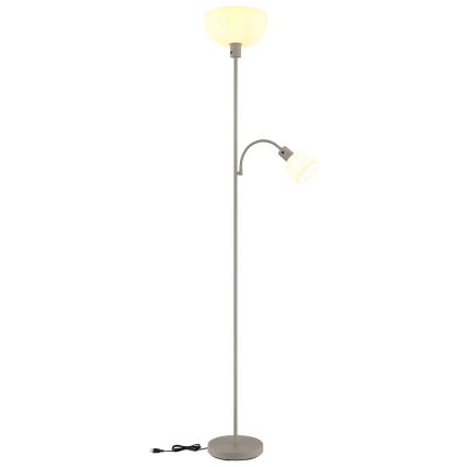 Globo - Stojací lampa 1xE27/40W/230V + 1xE14/25W