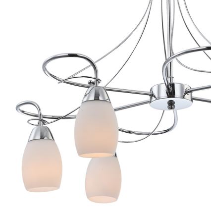 Globo 60203-6 - Lustr na tyči ALBA 6xE14/40W/230V