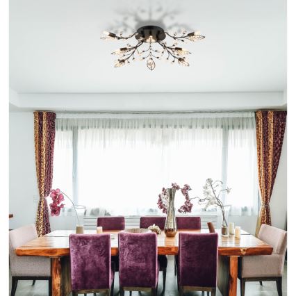 Globo - Stropní svítidlo 8xG9/5W/230V pr. 76 cm