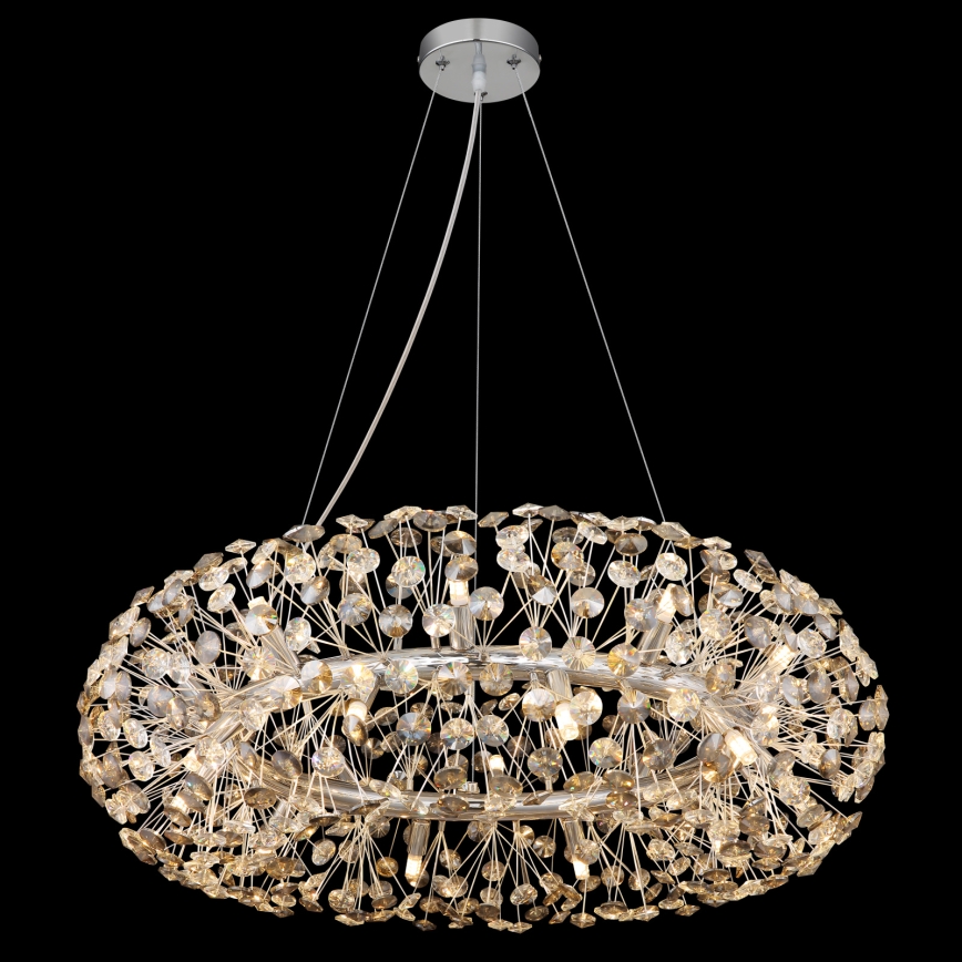Globo - LED Křišťálový lustr na lanku 20xG9/3,5W/230V