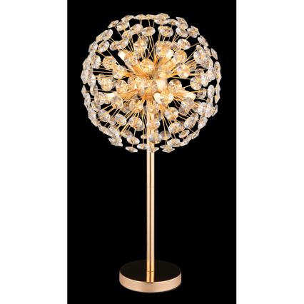 Globo - LED Stolní lampa 8xG9/3,5W/230V zlatá