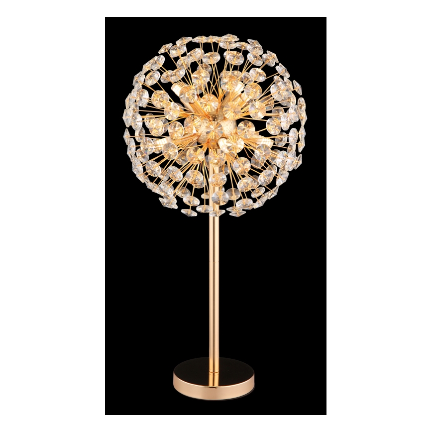 Globo - LED Stolní lampa 8xG9/3,5W/230V zlatá
