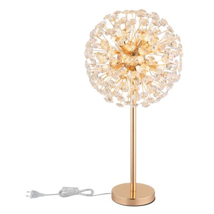 Globo - LED Stolní lampa 8xG9/3,5W/230V zlatá