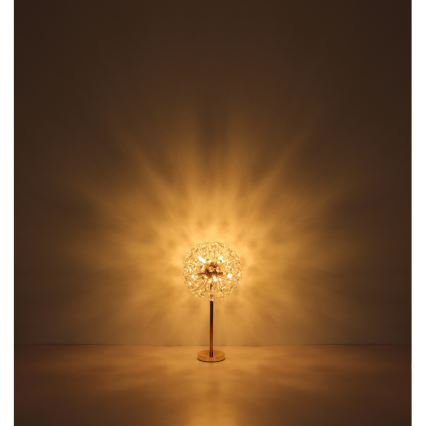 Globo - LED Stolní lampa 8xG9/3,5W/230V zlatá