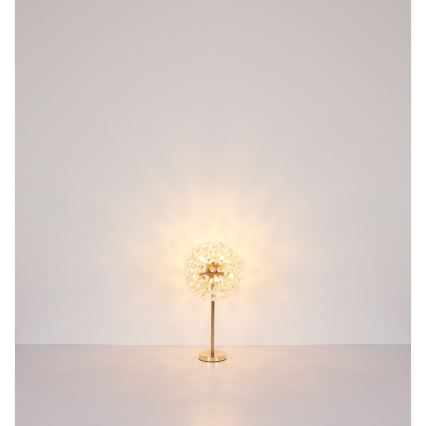 Globo - LED Stolní lampa 8xG9/3,5W/230V zlatá