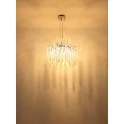 Globo - LED Lustr na lanku 6xG9/8W/230V