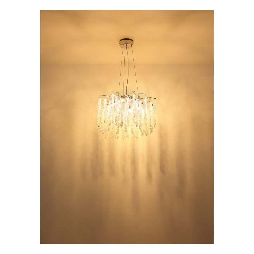 Globo - LED Lustr na lanku 6xG9/8W/230V