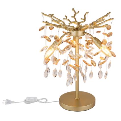 Globo - Stolní lampa 3xE14/40W/230V zlatá