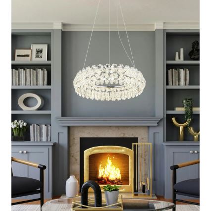 Globo - LED Lustr na lanku LED/50W/230V 4000K