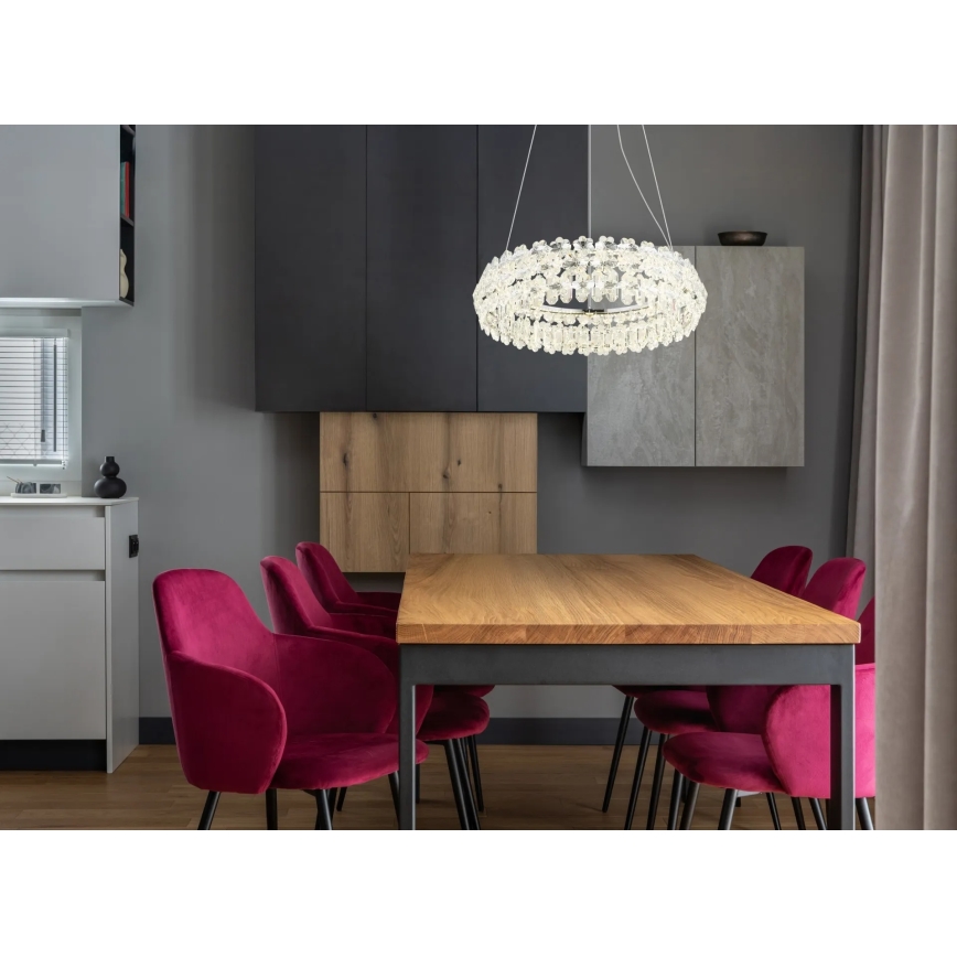 Globo - LED Lustr na lanku LED/50W/230V 4000K