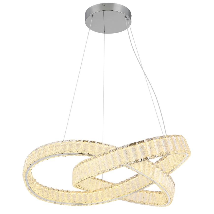 Globo - LED Stmívatelný lustr na lanku LED/110W/230V 2700-6000K pr. 78 cm + dálkové ovládání