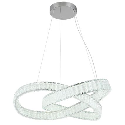 Globo - LED Stmívatelný lustr na lanku LED/110W/230V 2700-6000K pr. 78 cm + dálkové ovládání