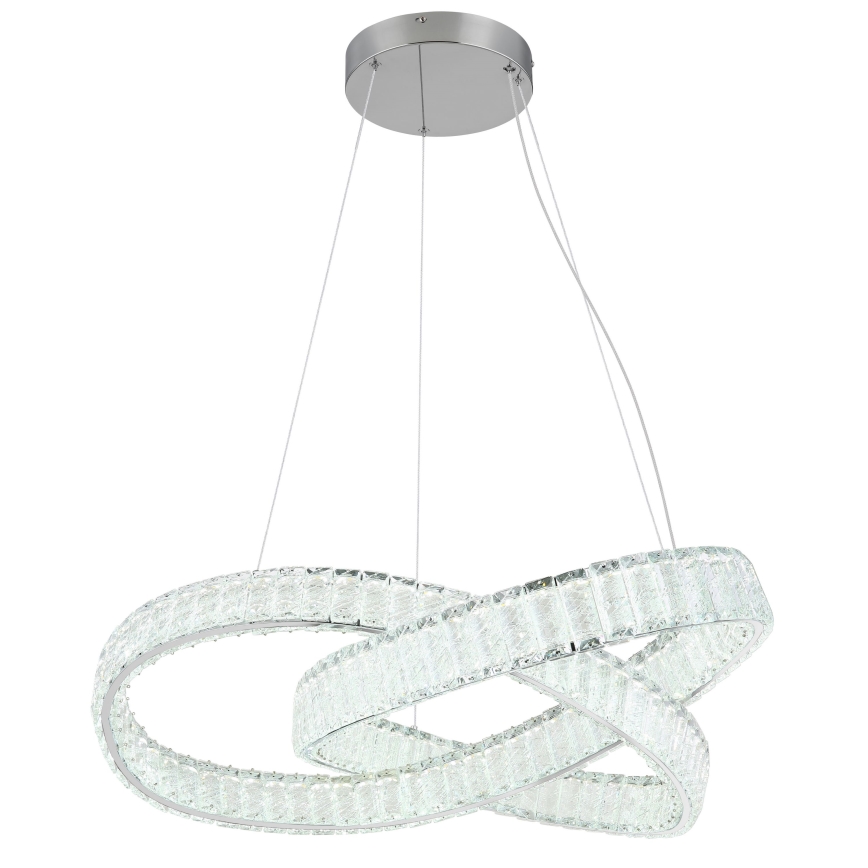 Globo - LED Stmívatelný lustr na lanku LED/110W/230V 2700-6000K pr. 78 cm + dálkové ovládání