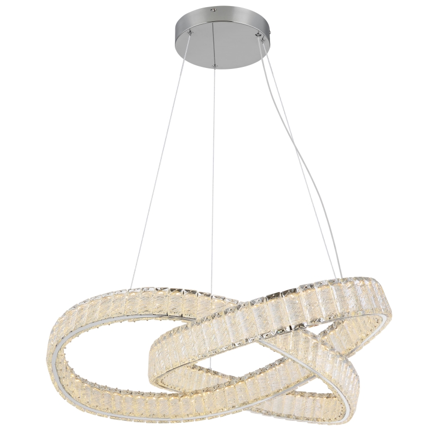 Globo - LED Stmívatelný lustr na lanku LED/110W/230V 2700-6000K pr. 78 cm + dálkové ovládání