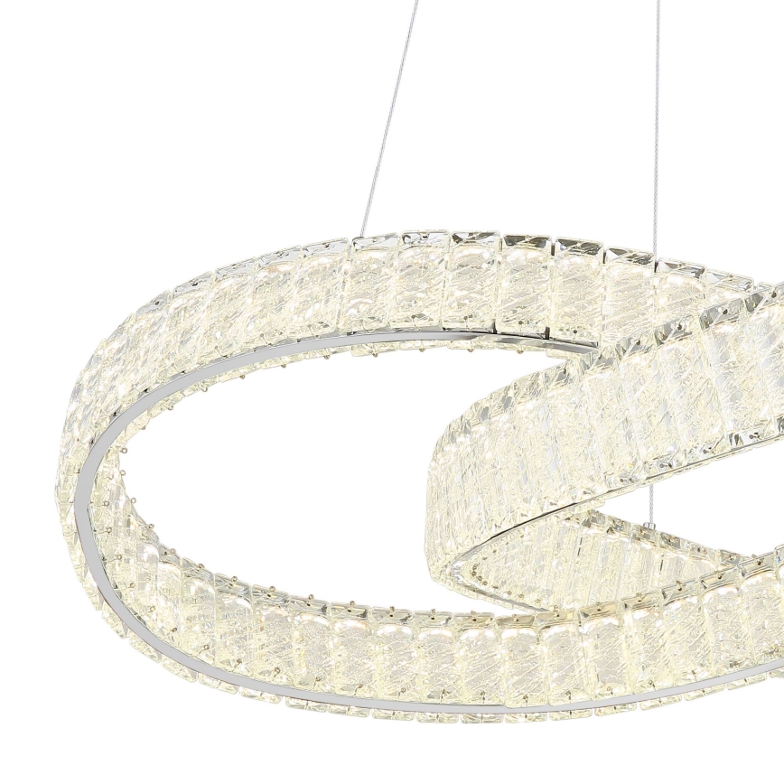 Globo - LED Stmívatelný lustr na lanku LED/110W/230V 2700-6000K pr. 78 cm + dálkové ovládání
