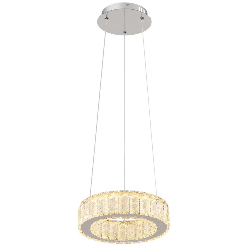 Globo - LED Stmívatelný lustr na lanku LED/30W/230V 2700-6000K pr. 30 cm + dálkové ovládání