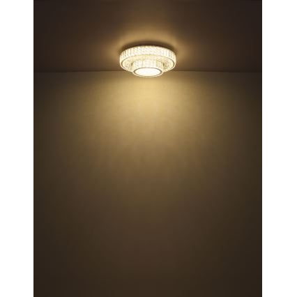Globo - LED Stmívatelné stropní svítidlo LED/50W/230V 2700-6000K pr. 50 cm + dálkové ovládání