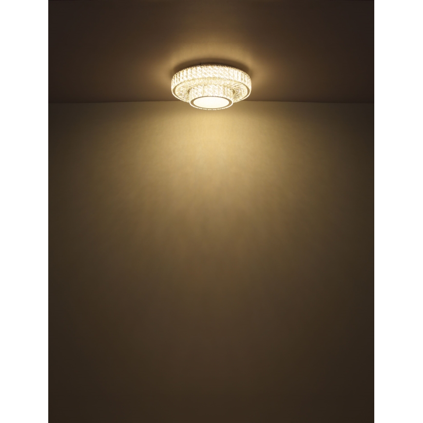 Globo - LED Stmívatelné stropní svítidlo LED/50W/230V 2700-6000K pr. 50 cm + dálkové ovládání