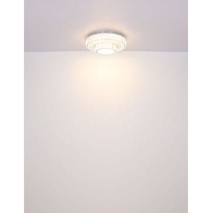 Globo - LED Stmívatelné stropní svítidlo LED/50W/230V 2700-6000K pr. 50 cm + dálkové ovládání
