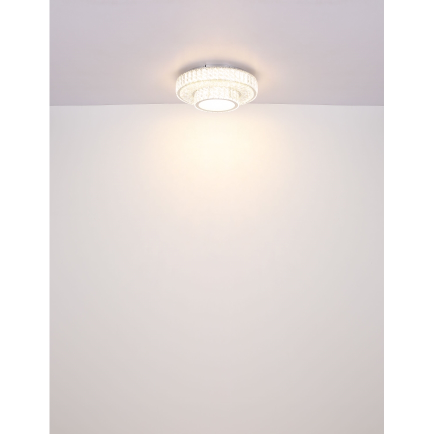 Globo - LED Stmívatelné stropní svítidlo LED/50W/230V 2700-6000K pr. 50 cm + dálkové ovládání