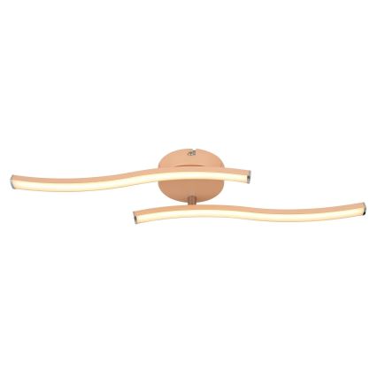 Globo - LED Přisazený lustr LED/12W/230V 3000K oranžová