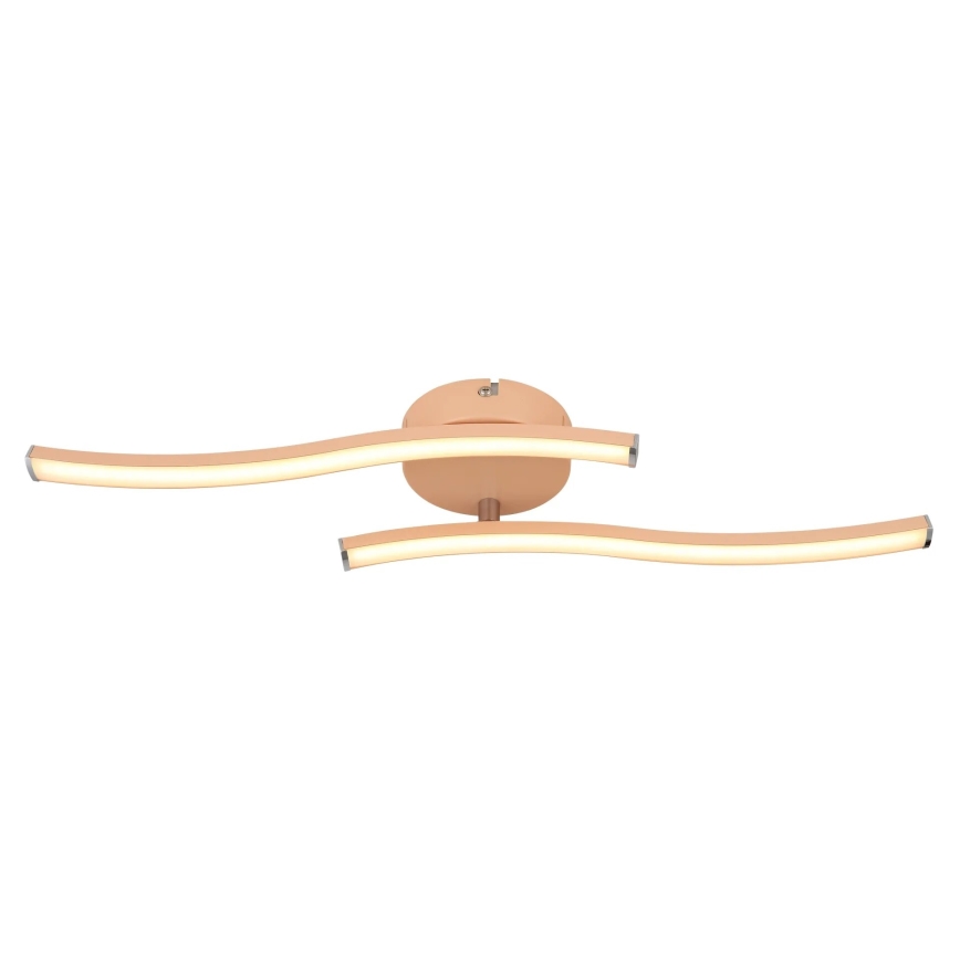 Globo - LED Přisazený lustr LED/12W/230V 3000K oranžová