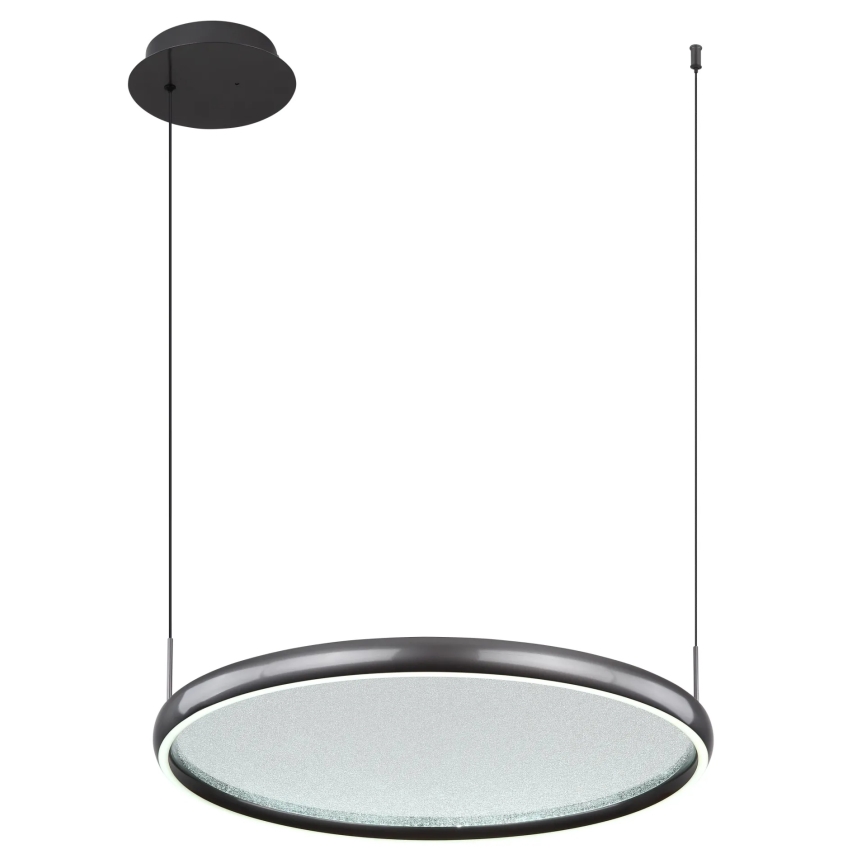 Globo - LED Stmívatelný lustr na lanku LED/36W/230V 2700-6000K černá + dálkové ovládání