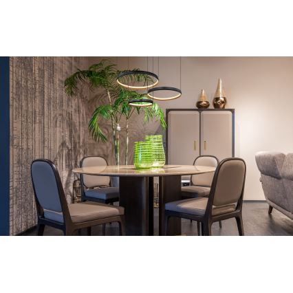 Globo - LED Stmívatelný lustr na lanku LED/55W/230V 2700-6000K + dálkové ovládání
