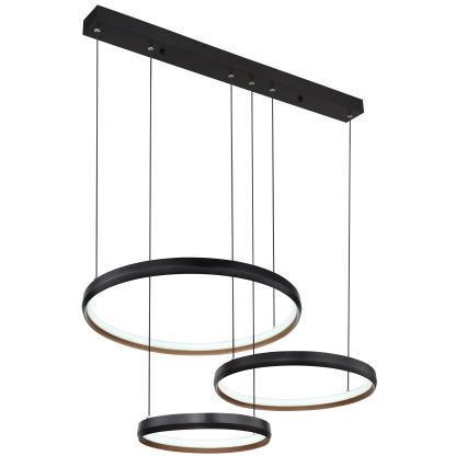 Globo - LED Stmívatelný lustr na lanku LED/55W/230V 2700-6000K + dálkové ovládání