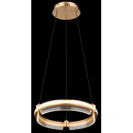 Globo - LED Stmívatelný křišťálový lustr na lanku LED/36W/230V 2700K-6000K + dálkové ovládání