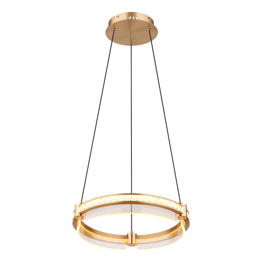 Globo - LED Stmívatelný křišťálový lustr na lanku LED/36W/230V 2700K-6000K + dálkové ovládání