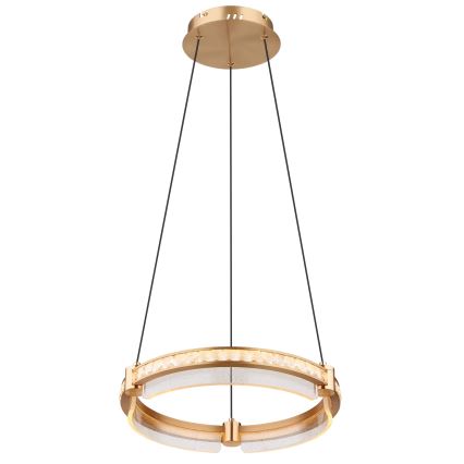 Globo - LED Stmívatelný křišťálový lustr na lanku LED/36W/230V 2700K-6000K + dálkové ovládání
