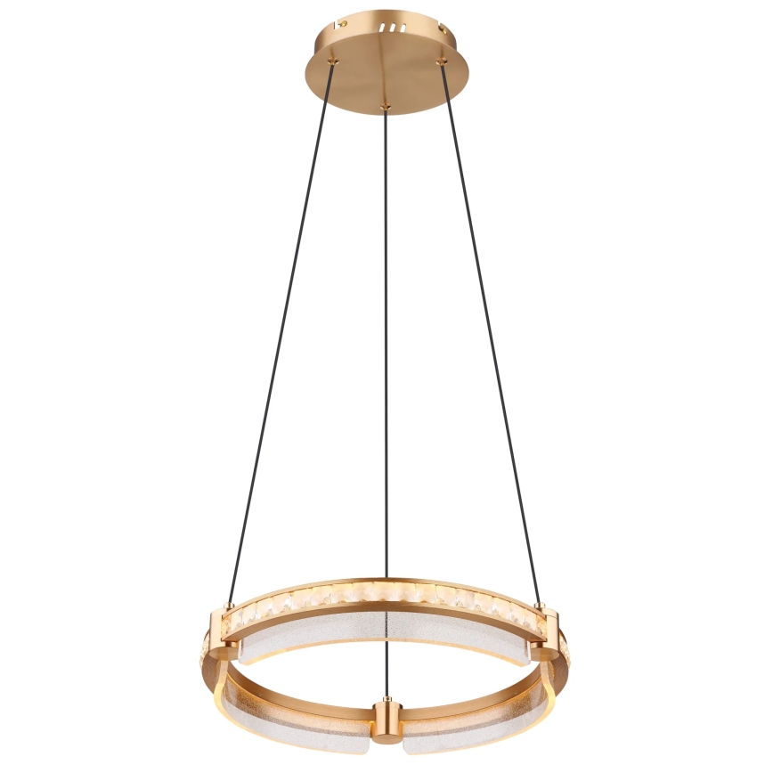 Globo - LED Stmívatelný křišťálový lustr na lanku LED/36W/230V 2700K-6000K + dálkové ovládání
