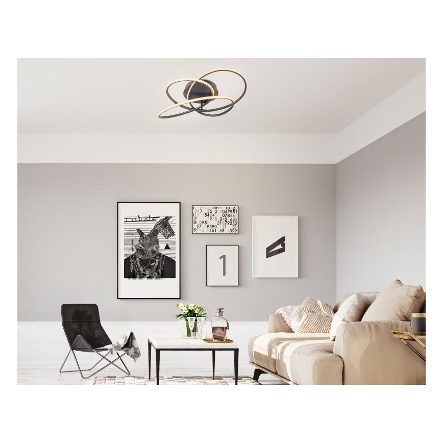 Globo - LED Přisazený lustr LED/30W/230V