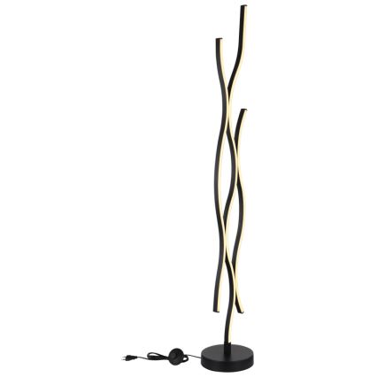 Globo - LED Stojací lampa LED/28W/230V 3000K černá