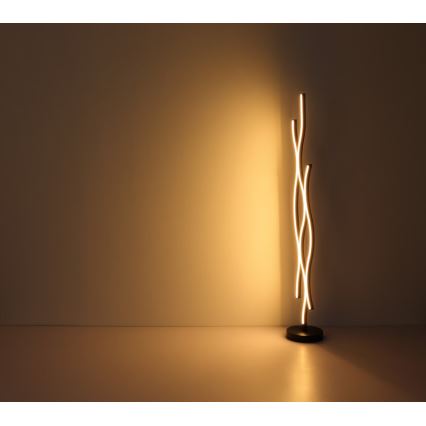 Globo - LED Stojací lampa LED/28W/230V 3000K černá