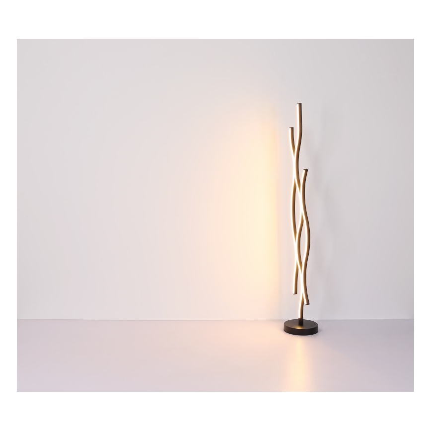 Globo - LED Stojací lampa LED/28W/230V 3000K černá