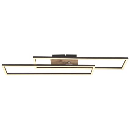 Globo - LED Stropní svítidlo LED/30W/230V 3000K 60x80 cm černá