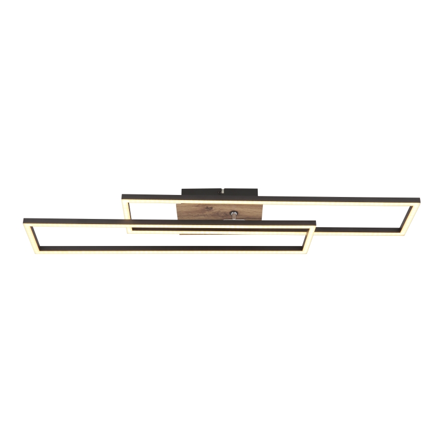 Globo - LED Stropní svítidlo LED/30W/230V 3000K 60x80 cm černá