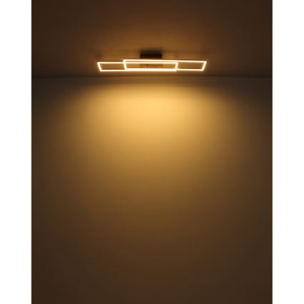 Globo - LED Stropní svítidlo LED/30W/230V 3000K 60x80 cm černá