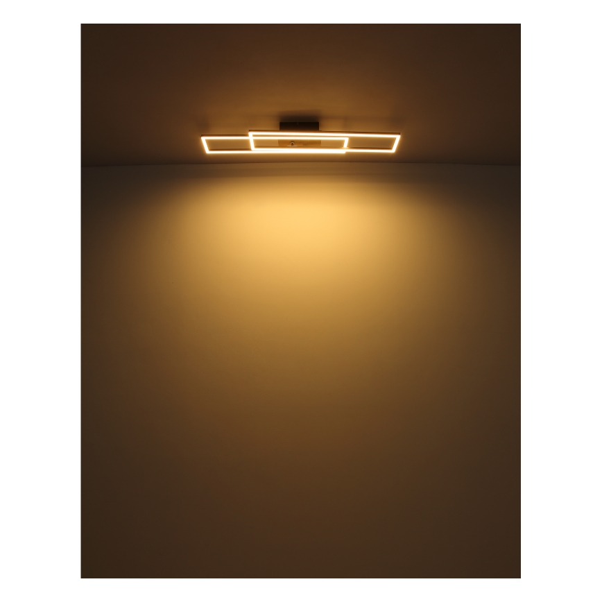 Globo - LED Stropní svítidlo LED/30W/230V 3000K 60x80 cm černá